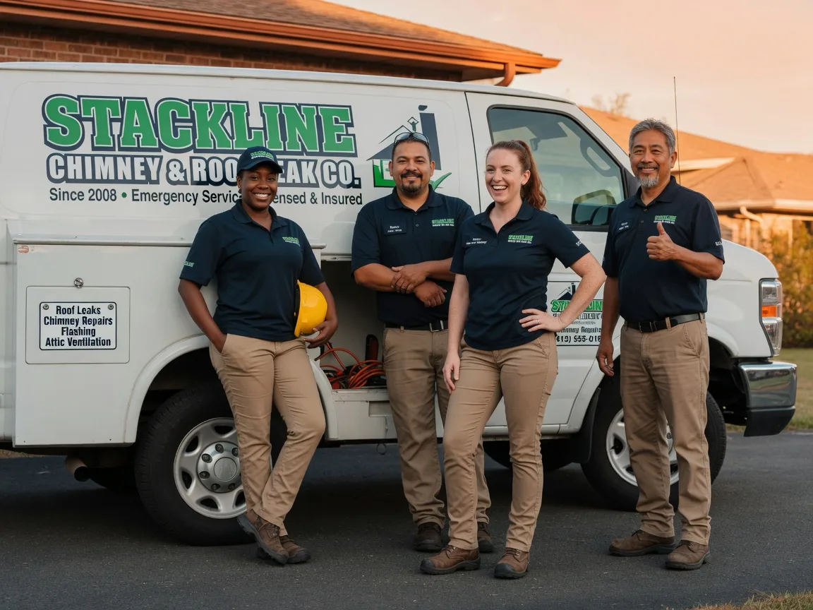 Chimney flashing repair company in Anderson, SC